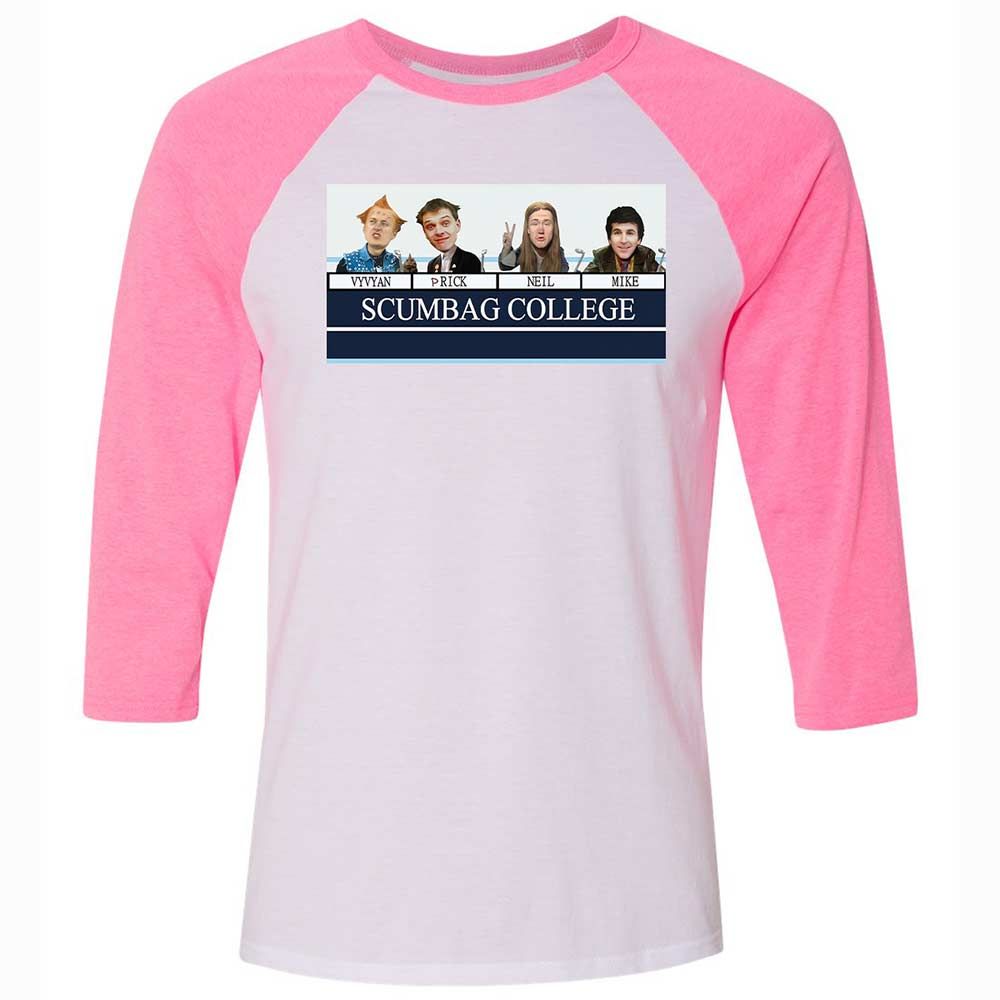 The Young Ones Scumbag - White/Neon Pink - 12
