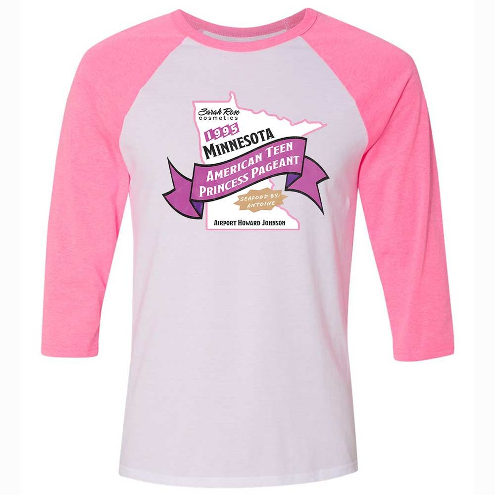 American Teen Princess Pageant - White/Neon Pink - 12