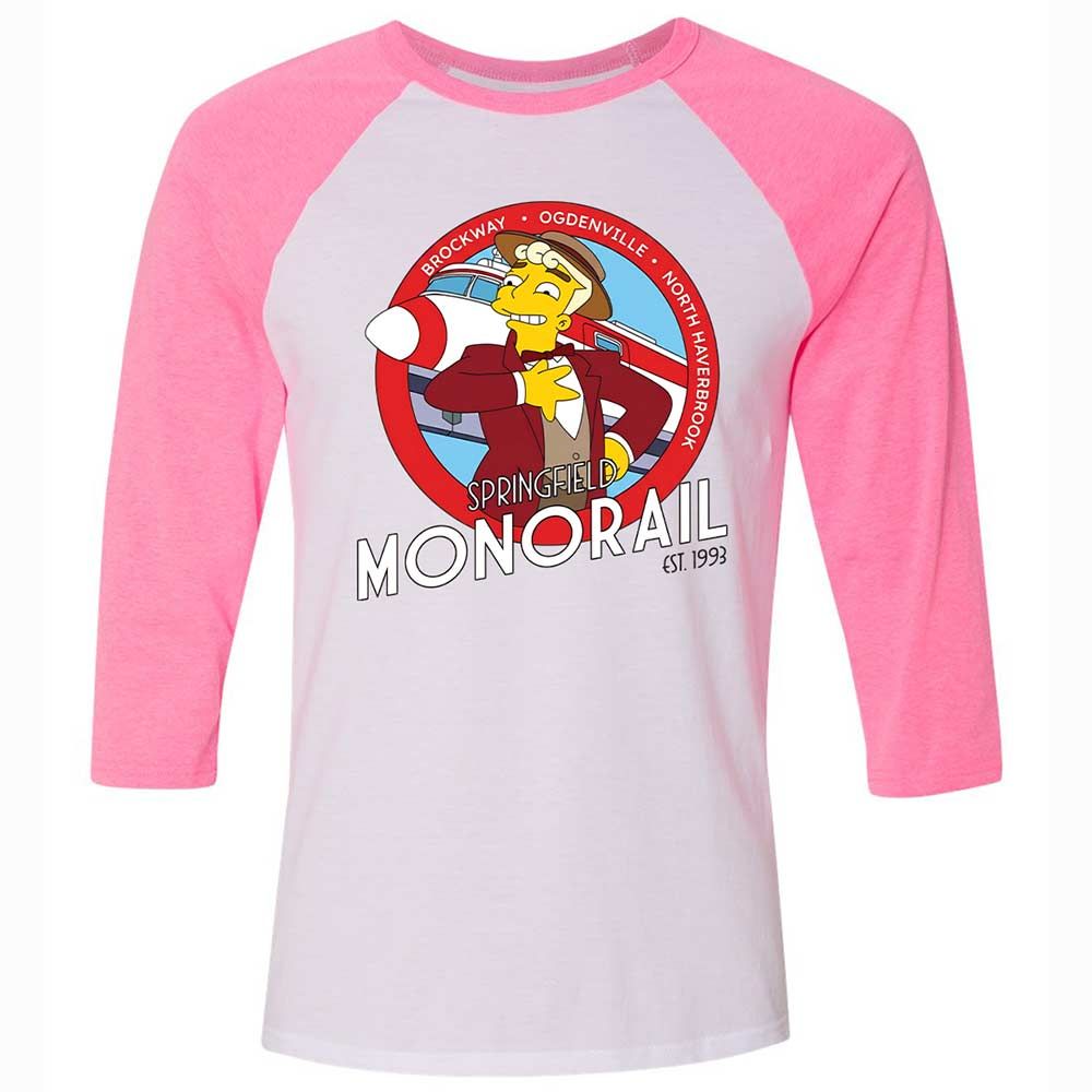 Springfield Monorail - White/Neon Pink - 12
