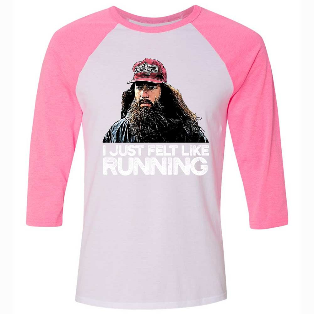 Unisex 3/4 Baseball Tee - LMJ7GV4B - White/Neon Pink - 12