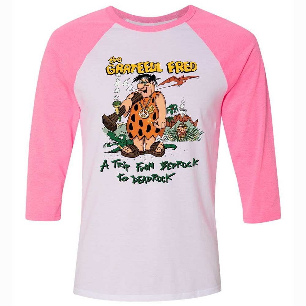 The Grateful Fred - White/Neon Pink - 12