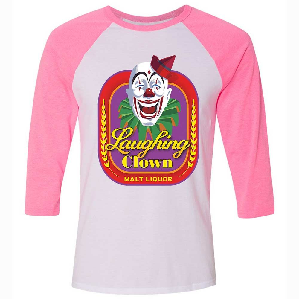 Laughing Clown Malt Liquor - White/Neon Pink - 12