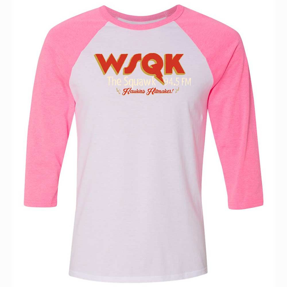 The Squawk Radio - White/Neon Pink - 12