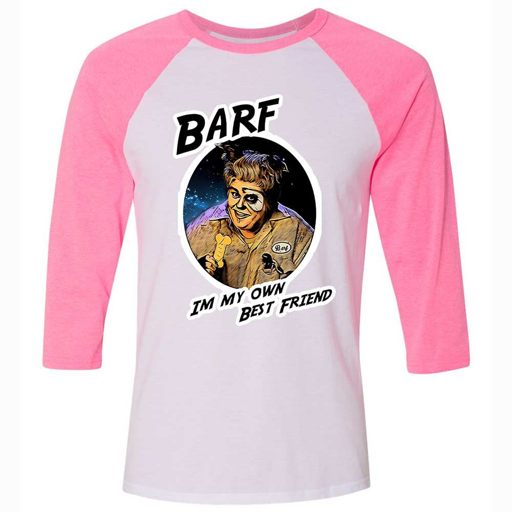 I'm my own best friend - White/Neon Pink - 12