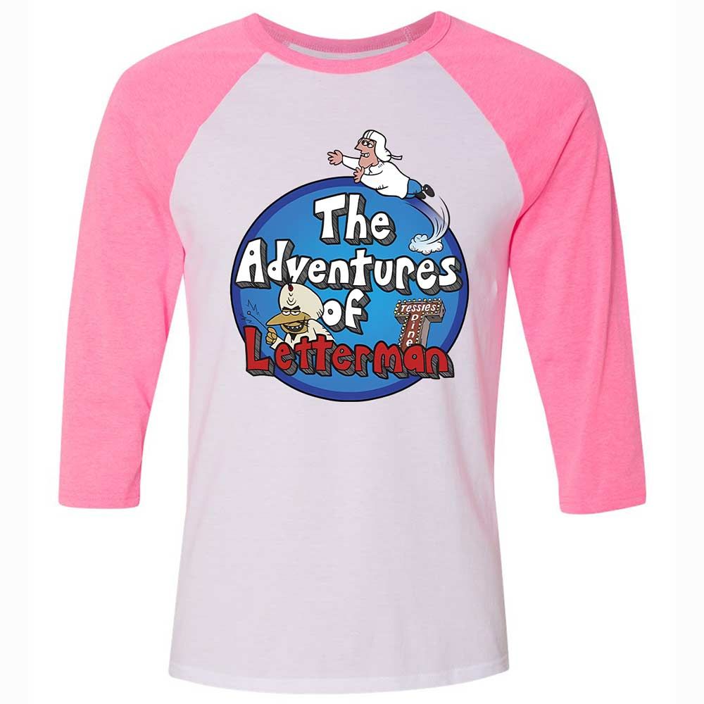 The Adventures of Letterman - White/Neon Pink - 12