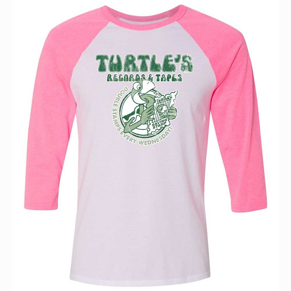 Turtle's Records and Tapes - White/Neon Pink - 12