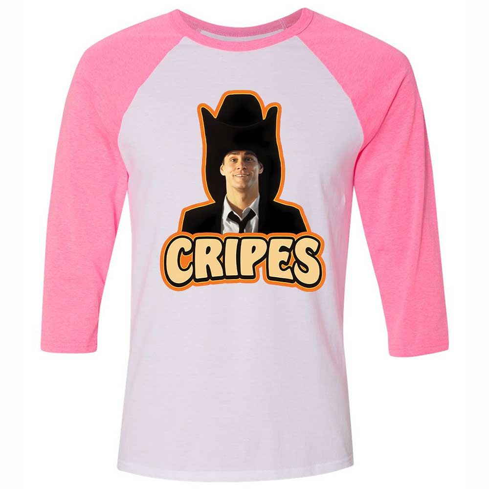 Unisex 3/4 Baseball Tee - DD8EUP13 - White/Neon Pink - 12