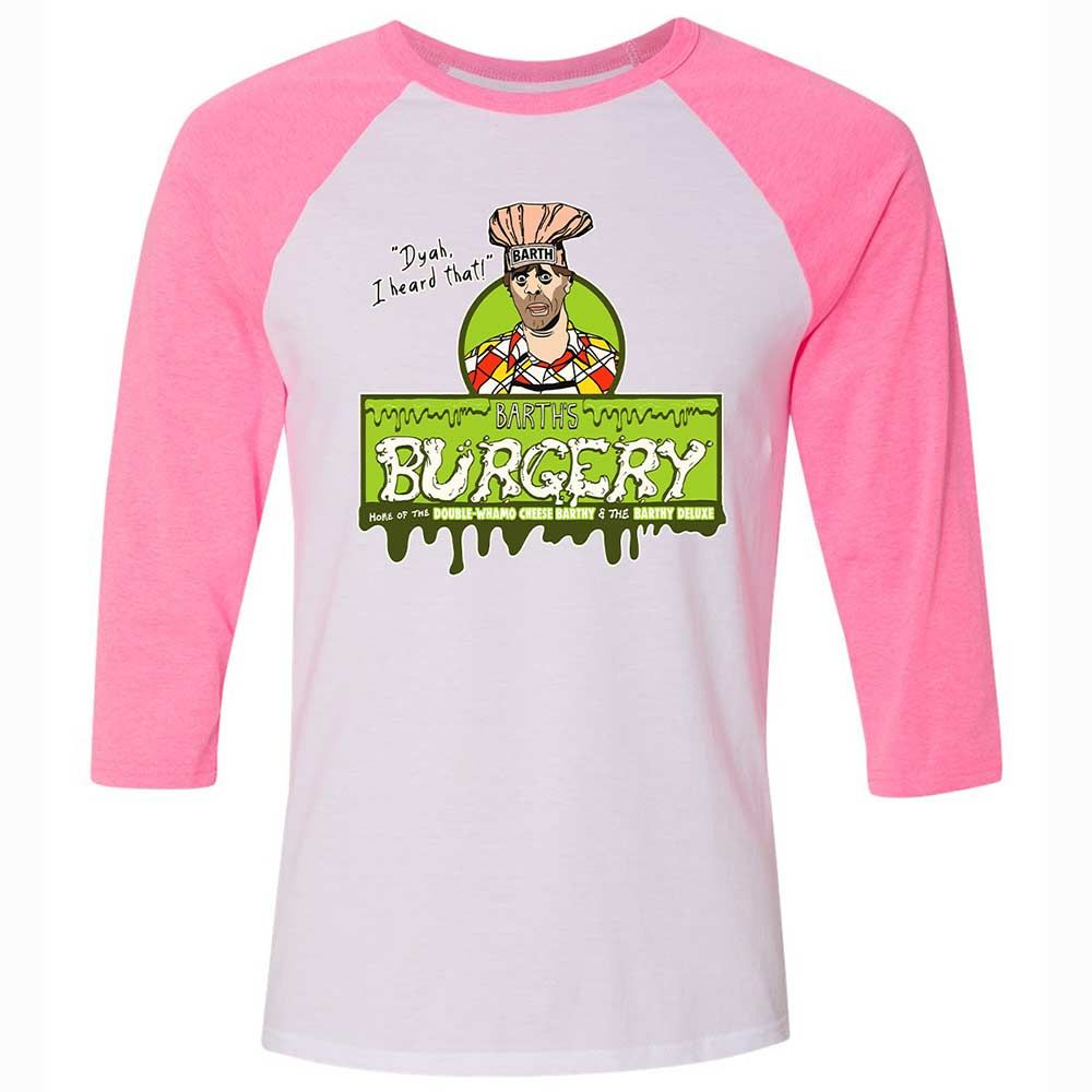 Barth's Burgery - White/Neon Pink - 12