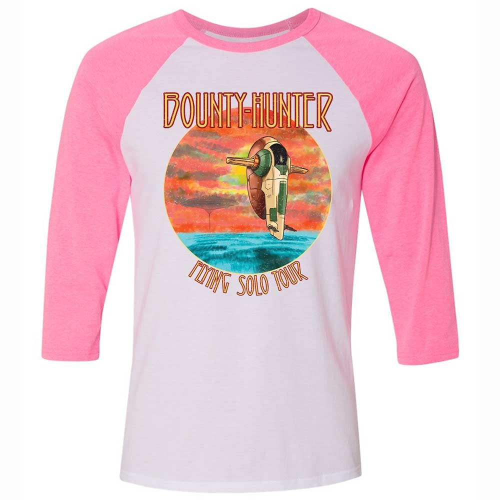 Bounty Hunter Flying Solo Tour - White/Neon Pink - 12