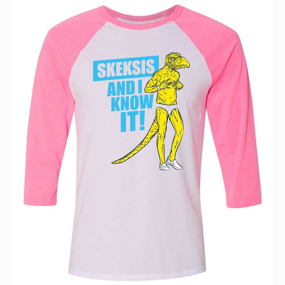 I know It Skeksis - White/Neon Pink - 12