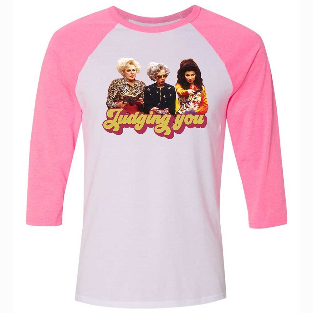 Judging you - White/Neon Pink - 12