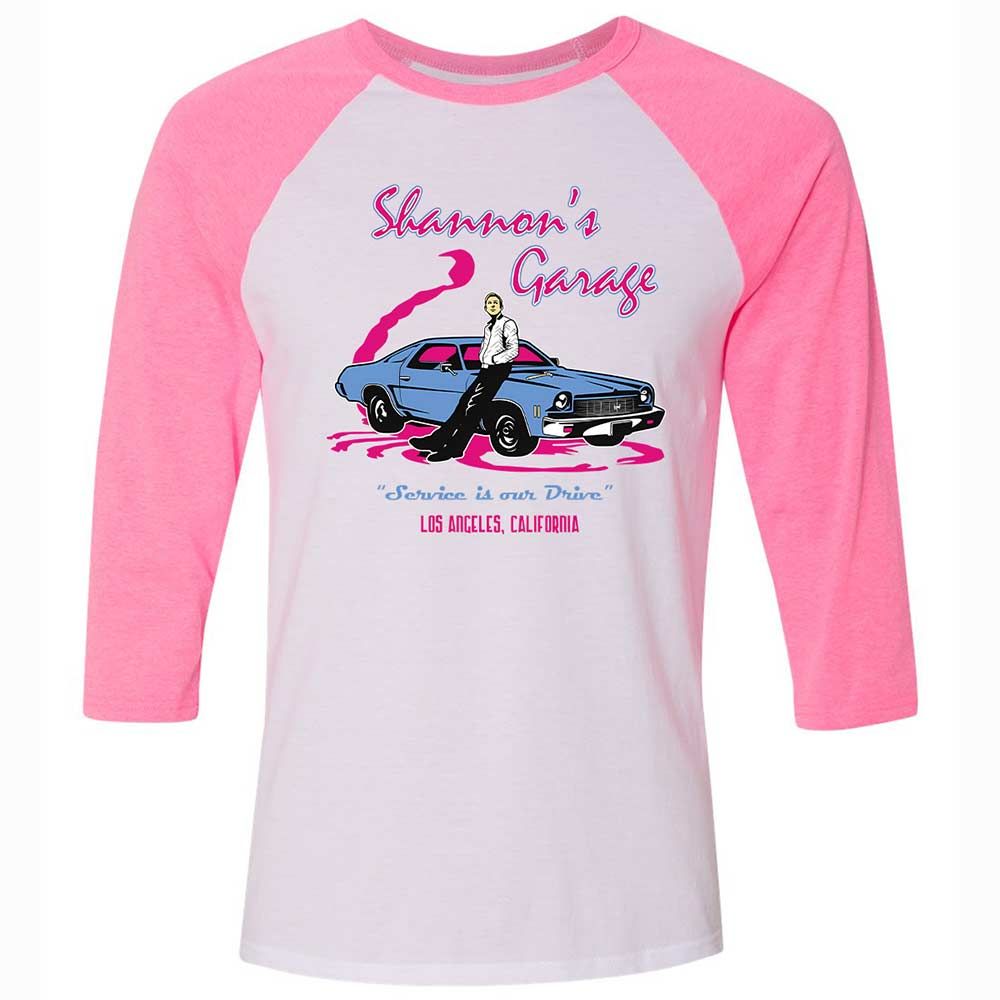 Shannon's Garage - White/Neon Pink - 12