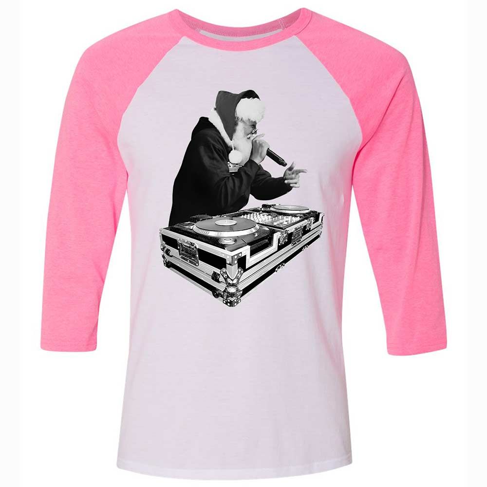 Dj Santa Claus - White/Neon Pink - 12
