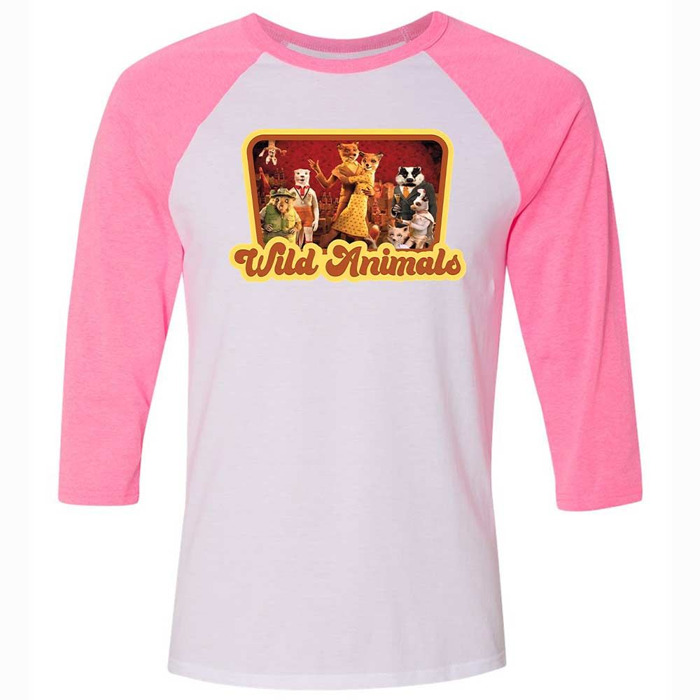Wild Animals - White/Neon Pink - 12