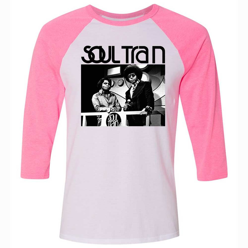 Unisex 3/4 Baseball Tee - W9UNQGKP - White/Neon Pink - 12