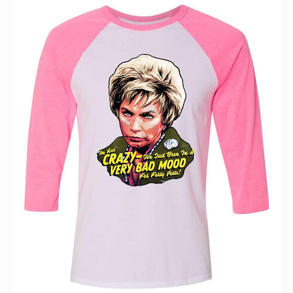 Unisex 3/4 Baseball Tee - AL11241Z - White/Neon Pink - 12