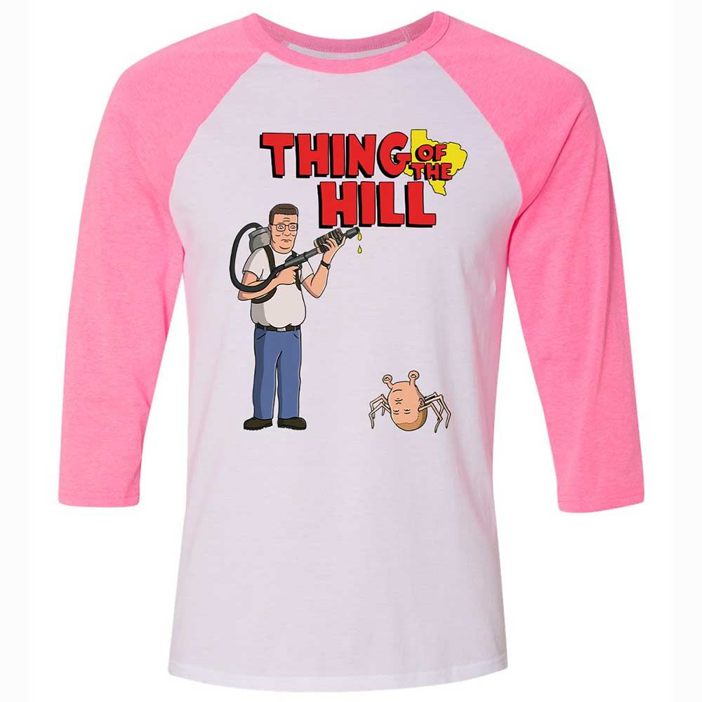 Thing of the Hill - White/Neon Pink - 12