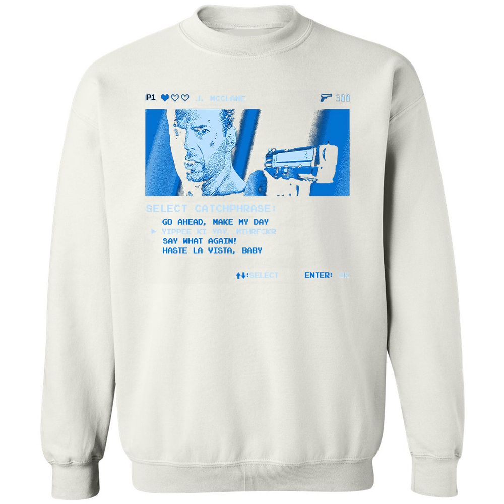 Classic Unisex Sweatshirt - 44DTHT4J - White - 12