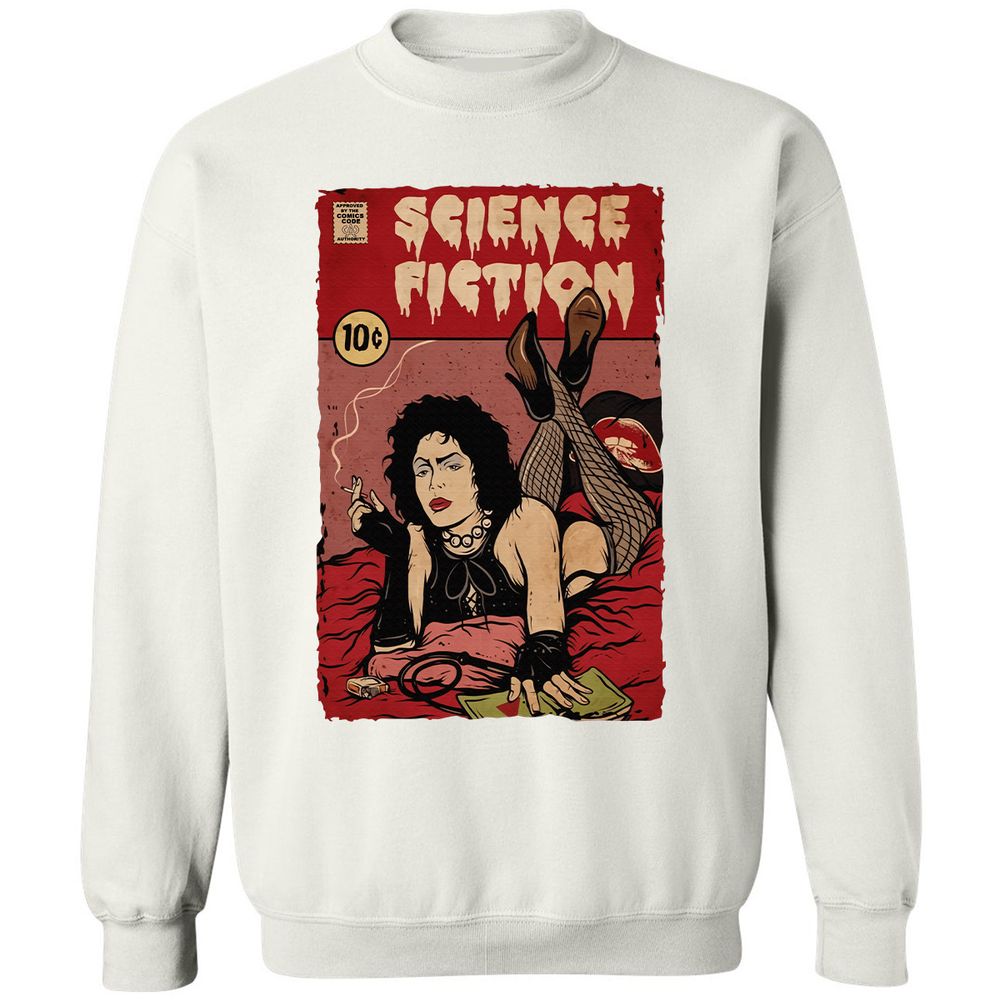 Classic Unisex Sweatshirt - 4VCVKU8Y - White - 12