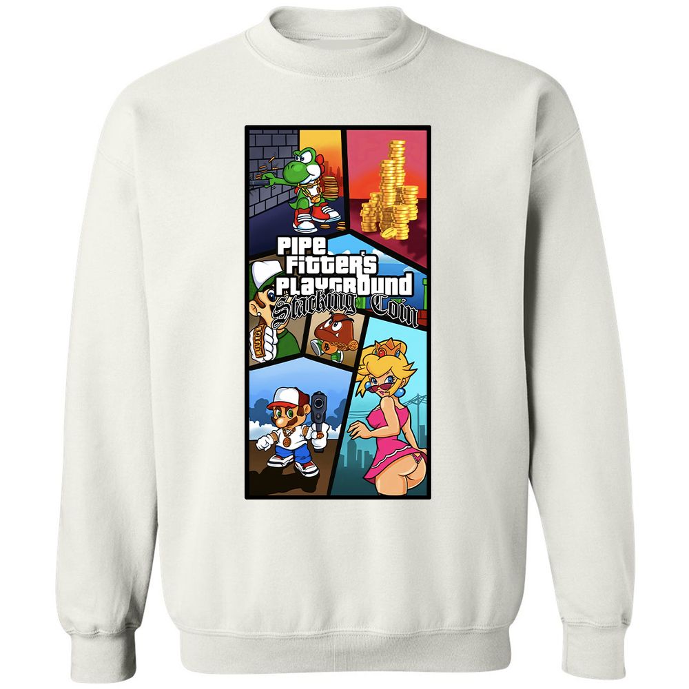 Classic Unisex Sweatshirt - YYBRFW8L - White - 12