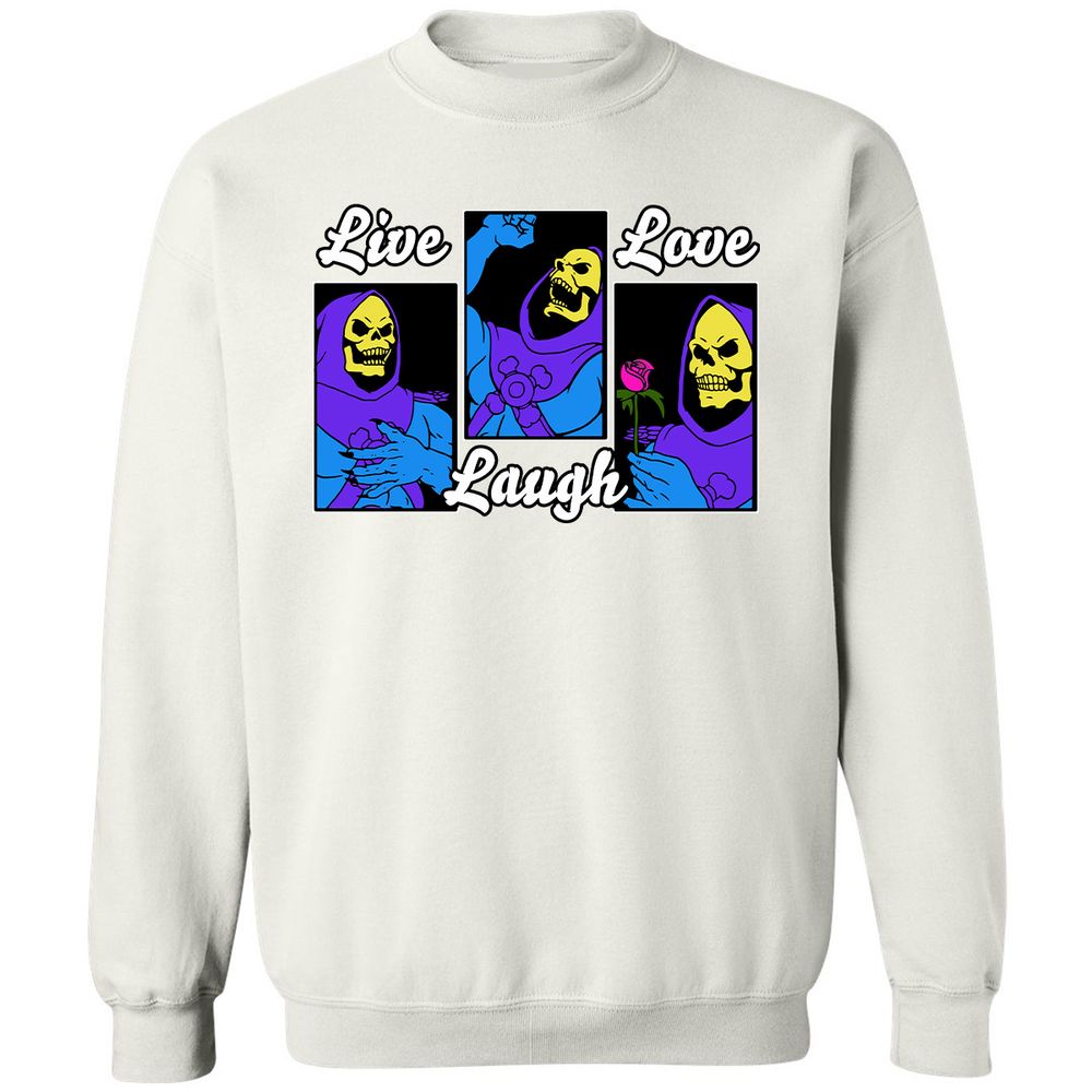Classic Unisex Sweatshirt - YCK4U6BU - White - 12