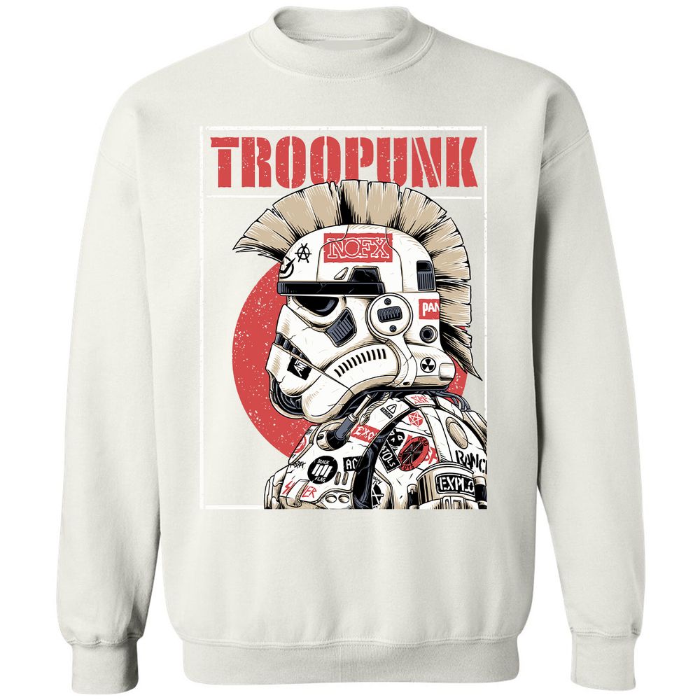 Classic Unisex Sweatshirt - DCBM9UXN - White - 12