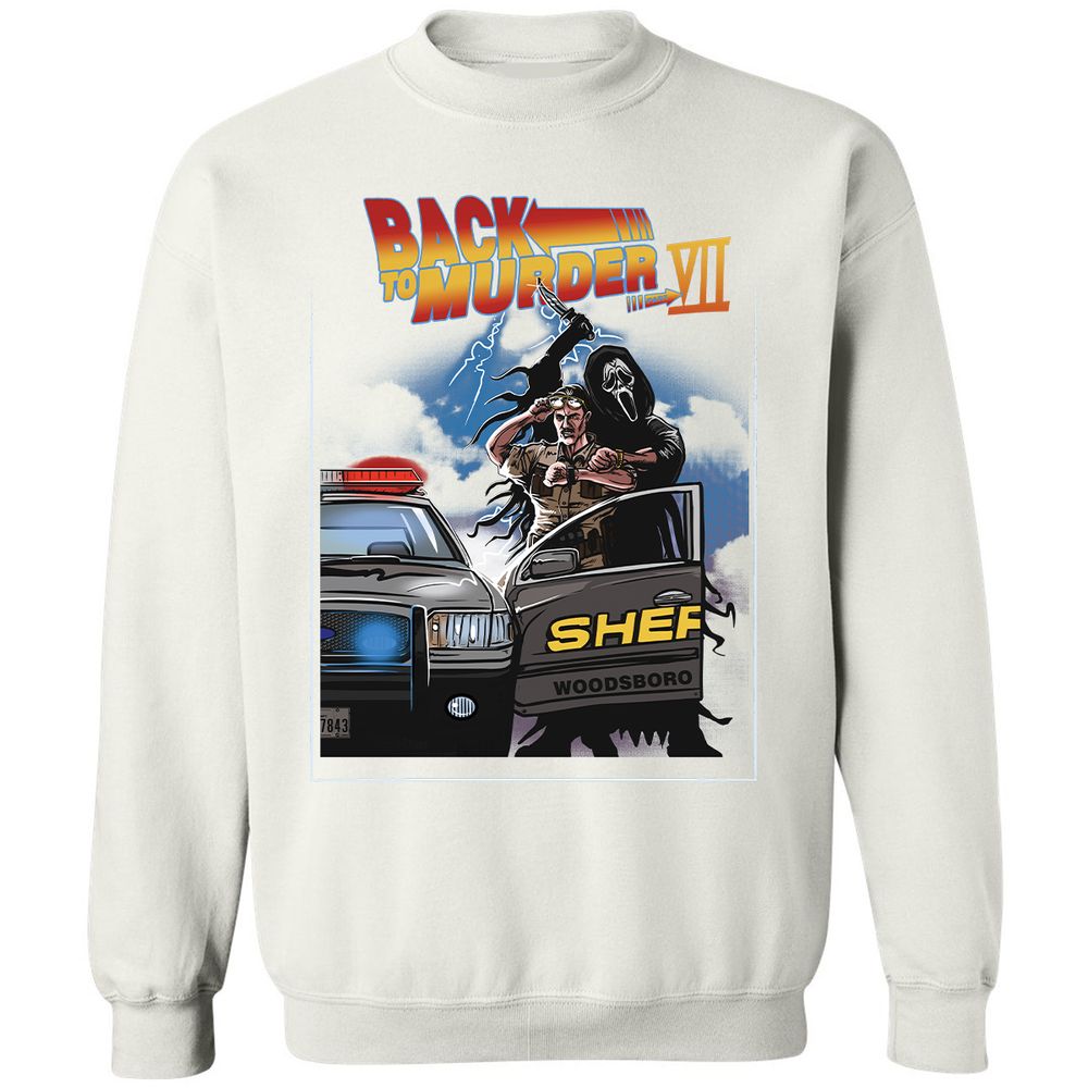 Classic Unisex Sweatshirt - SMZGGWAA - White - 12