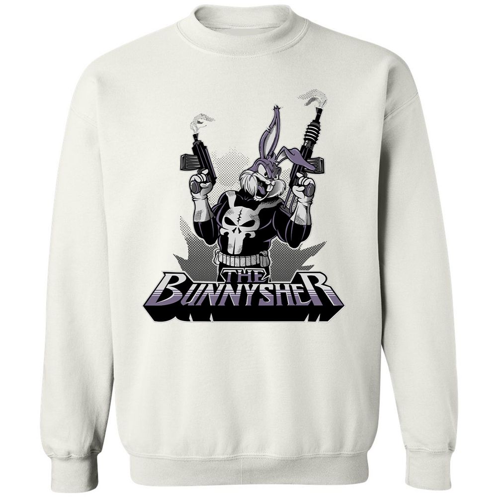Classic Unisex Sweatshirt - V3D9Z6UH - White - 12
