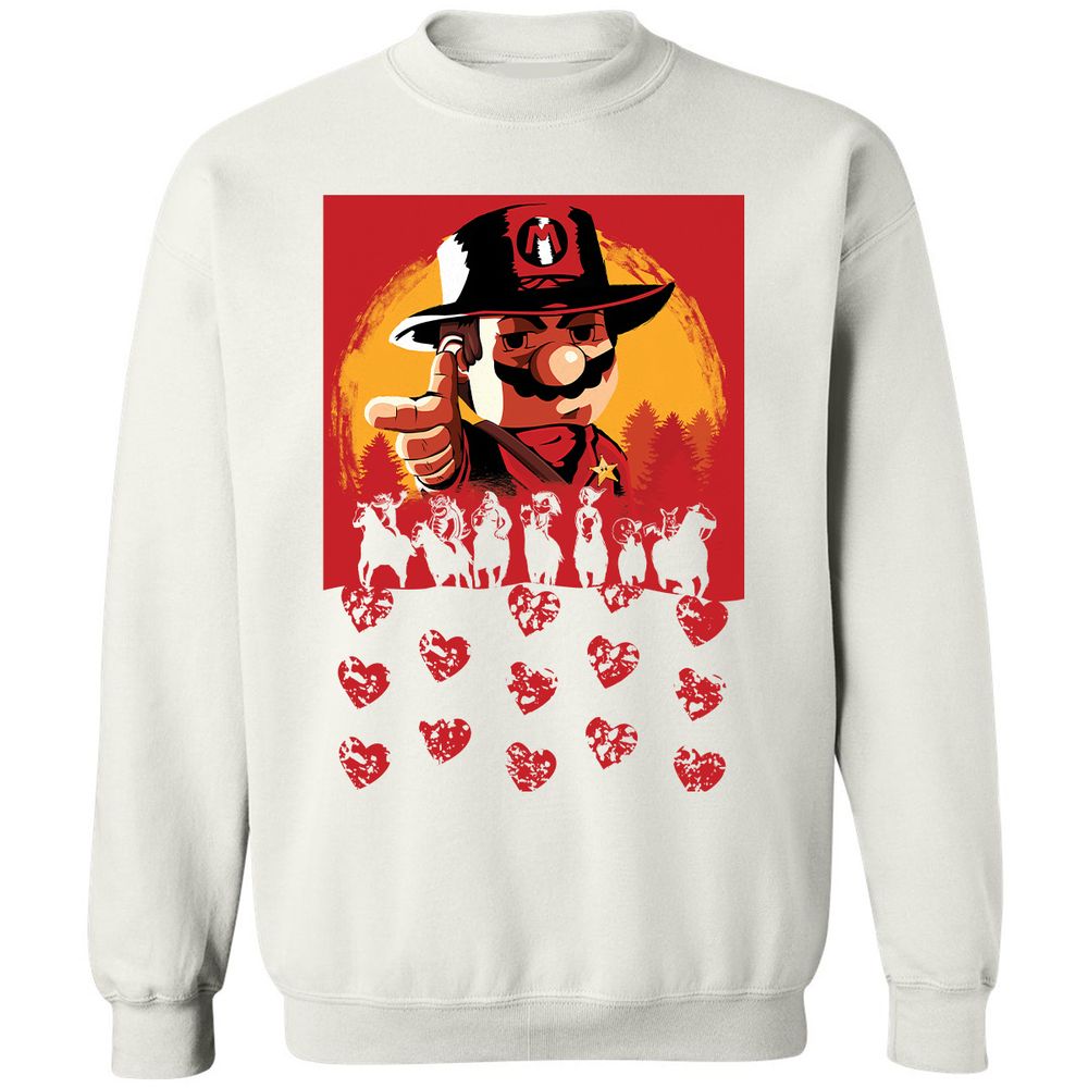 Classic Unisex Sweatshirt - TPXFXBNU - White - 12