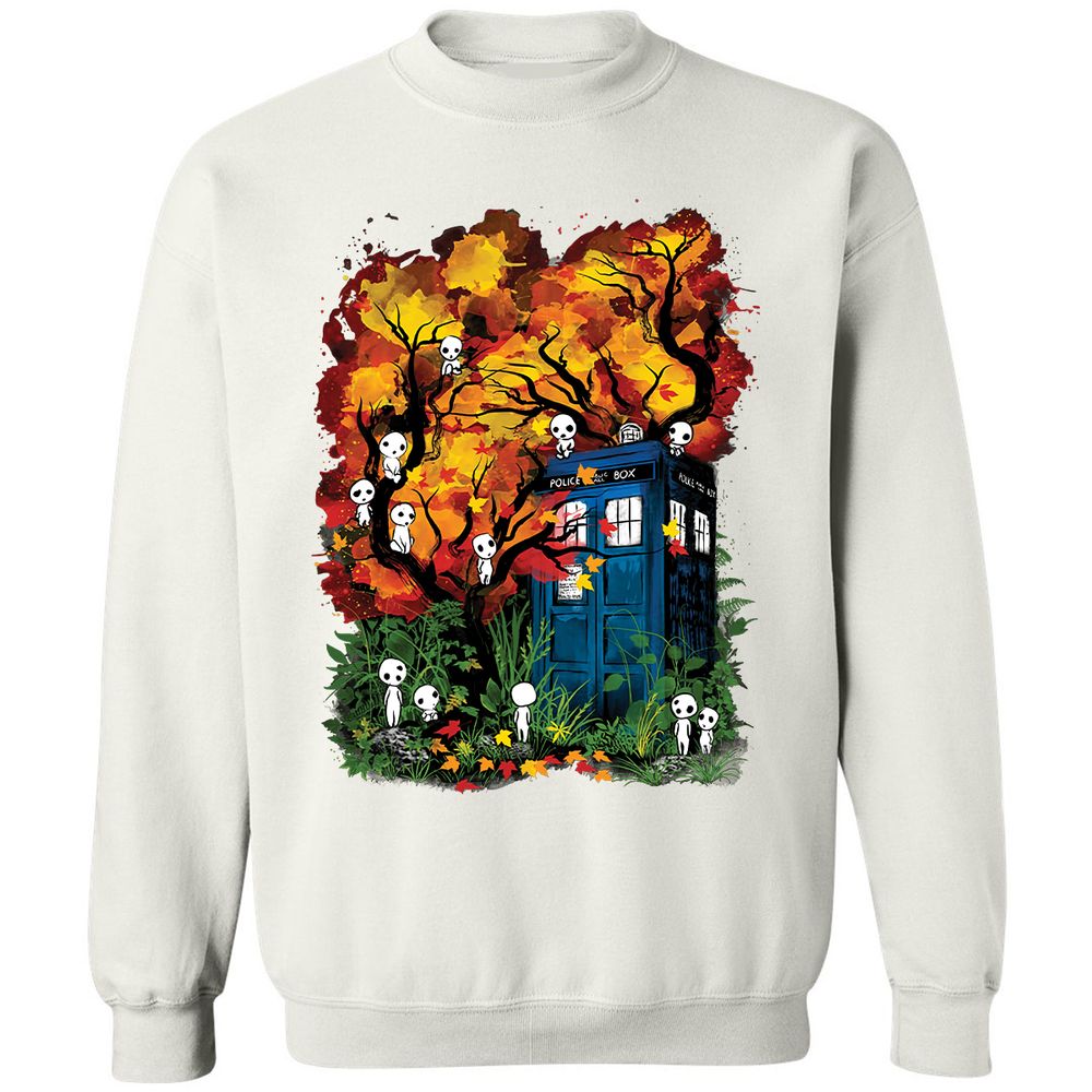 Classic Unisex Sweatshirt - HUWZB4TG - White - 12