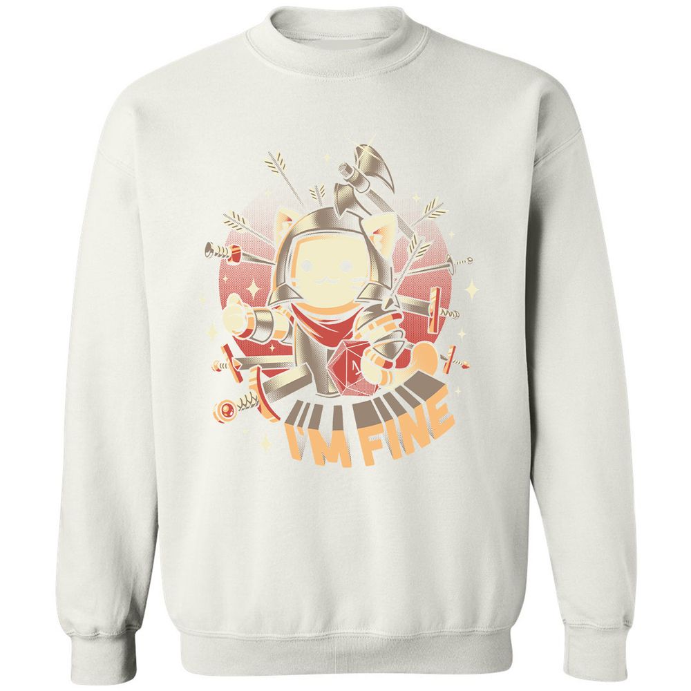 Classic Unisex Sweatshirt - SWTD5FPE - White - 12