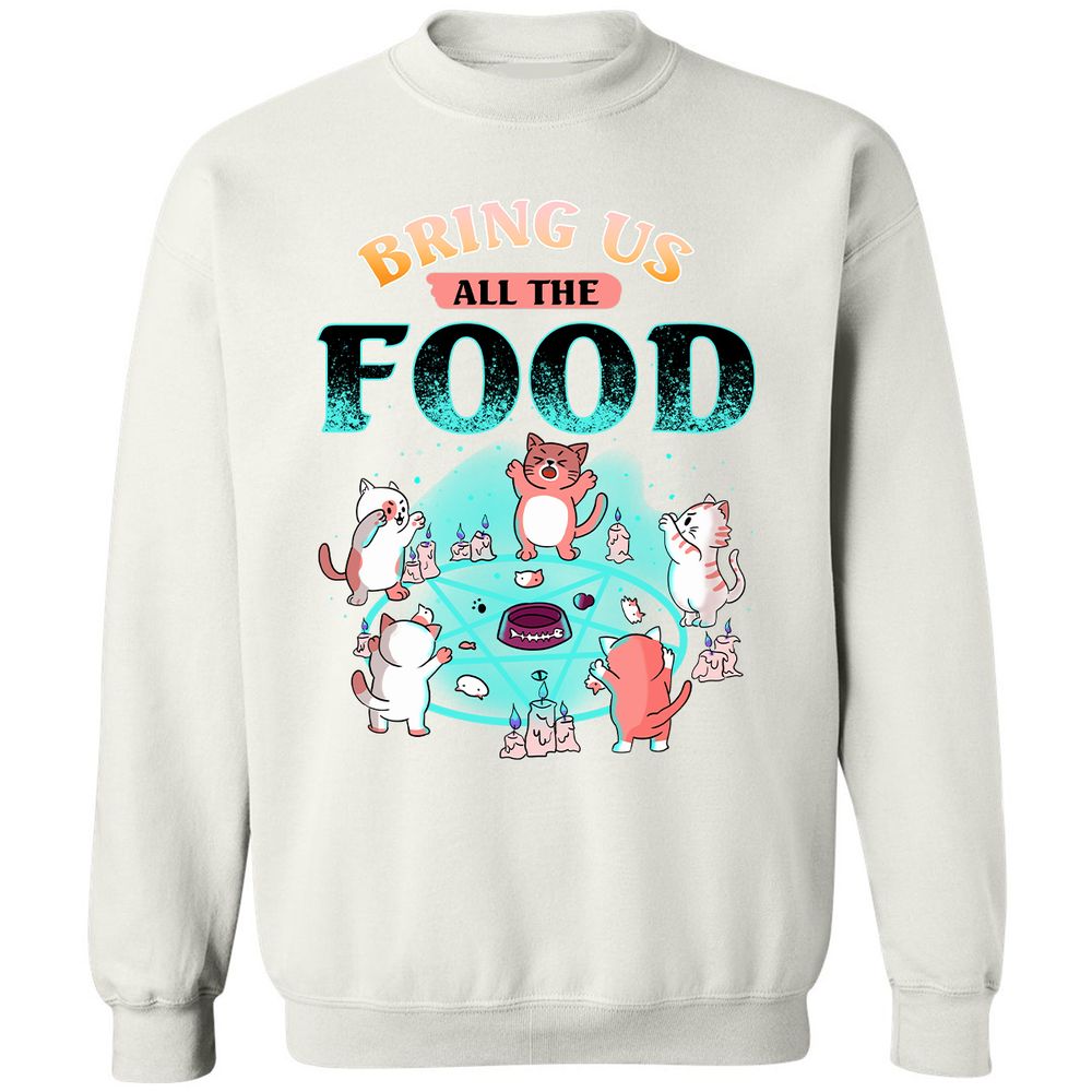 Classic Unisex Sweatshirt - UAH3TKDH - White - 12