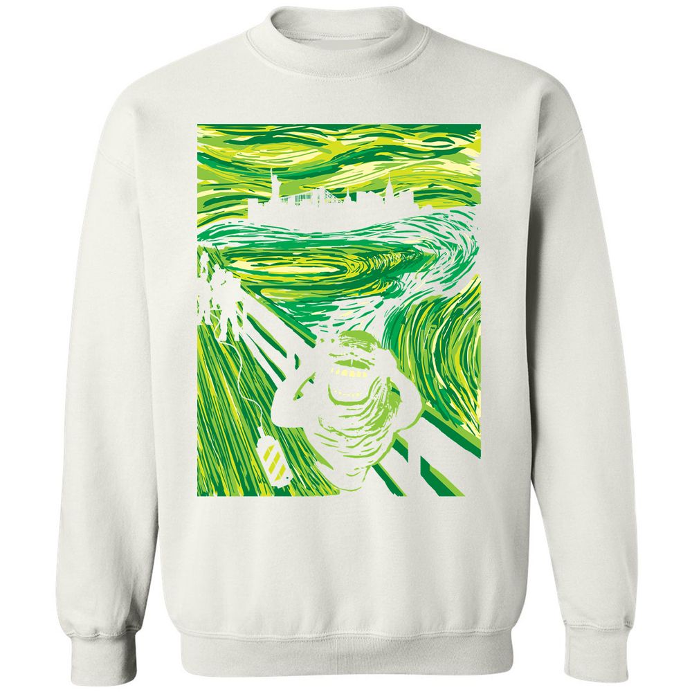 Classic Unisex Sweatshirt - URVC9DW9 - White - 12