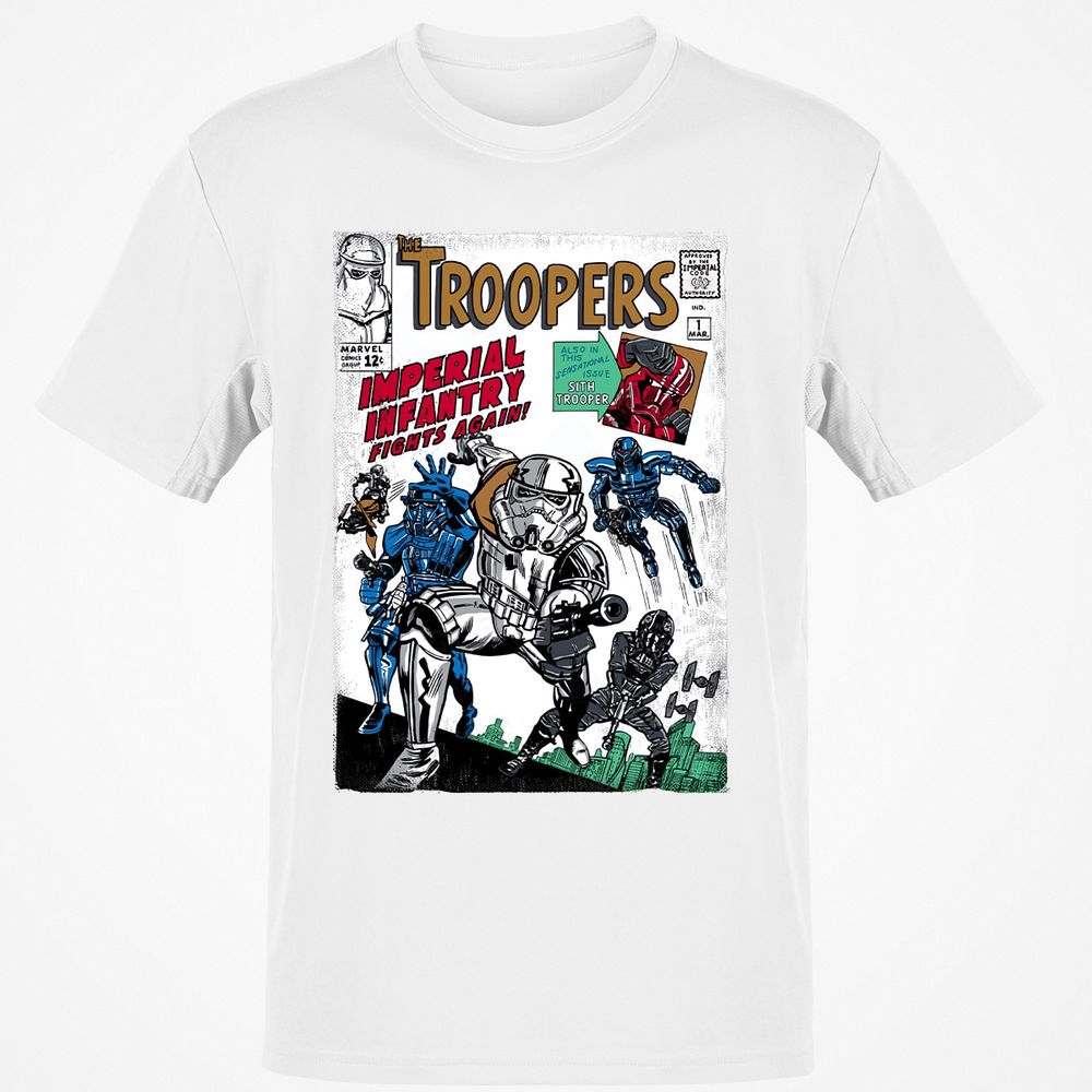 Classic Unisex T-Shirt - U73YU5F9 - White - 12