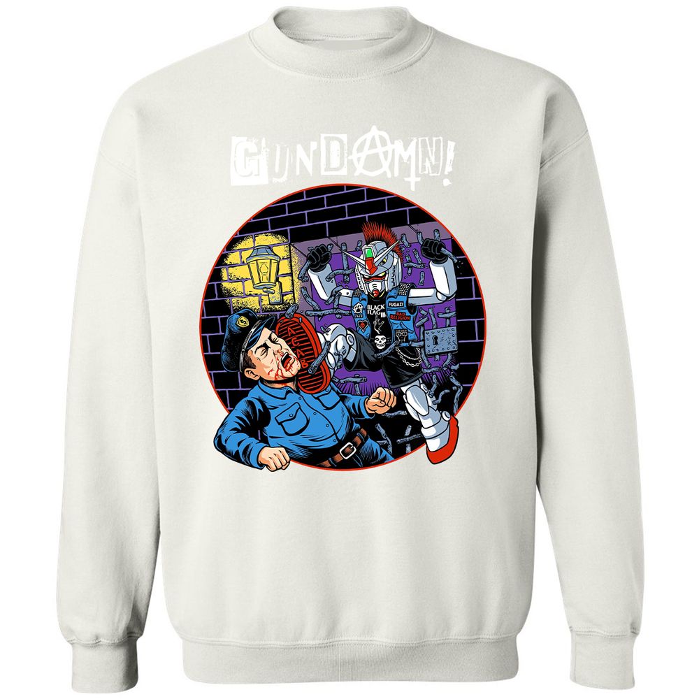 Classic Unisex Sweatshirt - 2BMC4CXX - White - 12