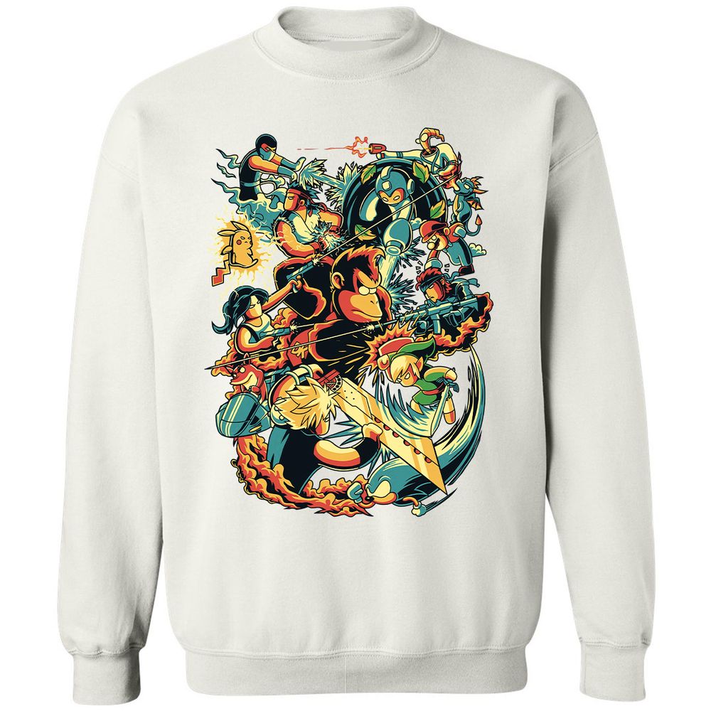 Classic Unisex Sweatshirt - PURNQTF7 - White - 12