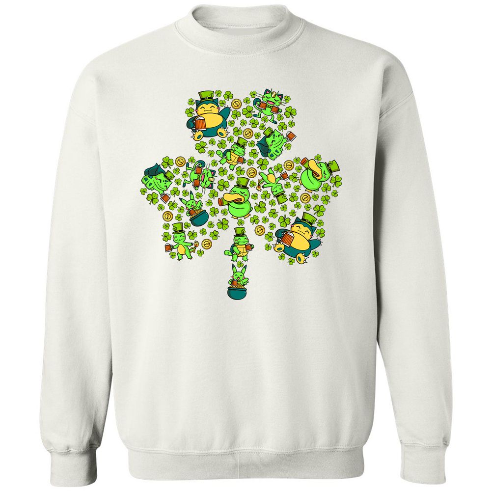 Classic Unisex Sweatshirt - PLC7SG4H - White - 12