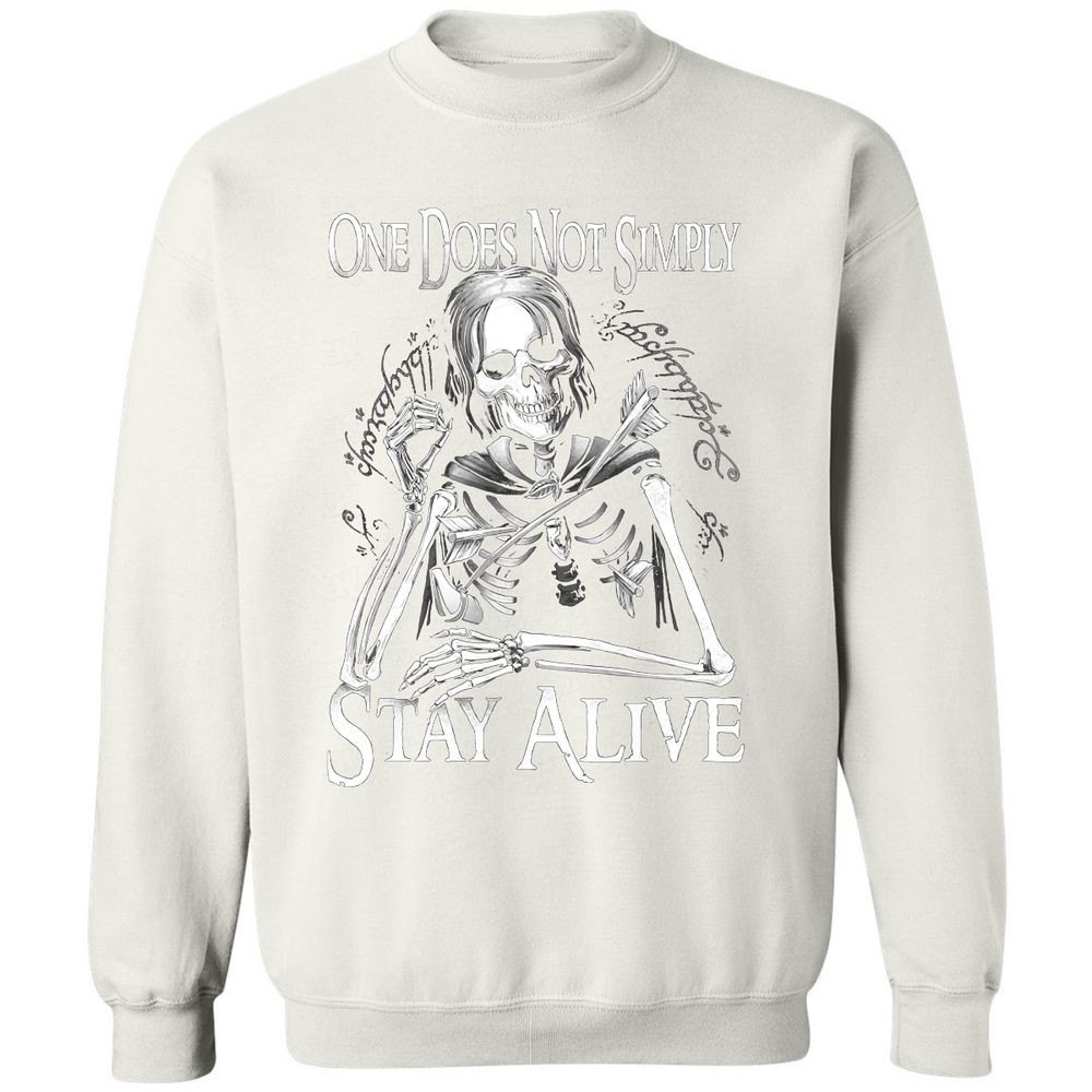 Classic Unisex Sweatshirt - DTRT897C - White - 12