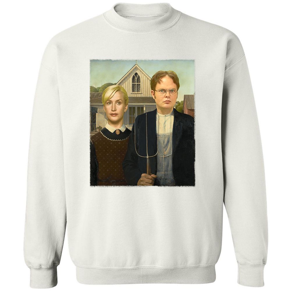 Classic Unisex Sweatshirt - Q8GE44KH - White - 12