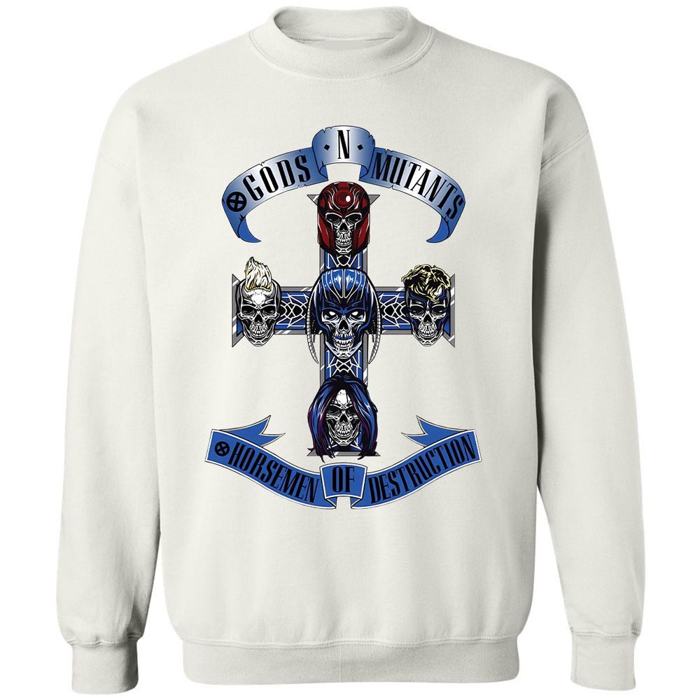 Classic Unisex Sweatshirt - V47QGTG8 - White - 12
