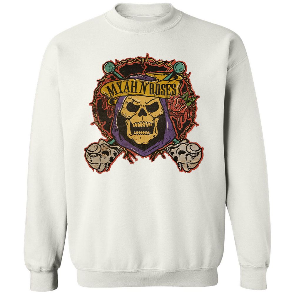 Classic Unisex Sweatshirt - BU78JJSU - White - 12