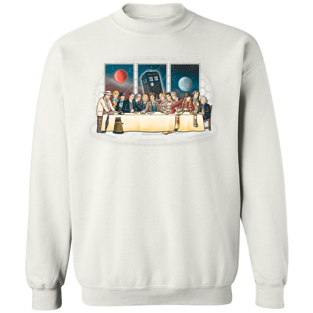 Classic Unisex Sweatshirt - H6LJ7TJY - White - 12