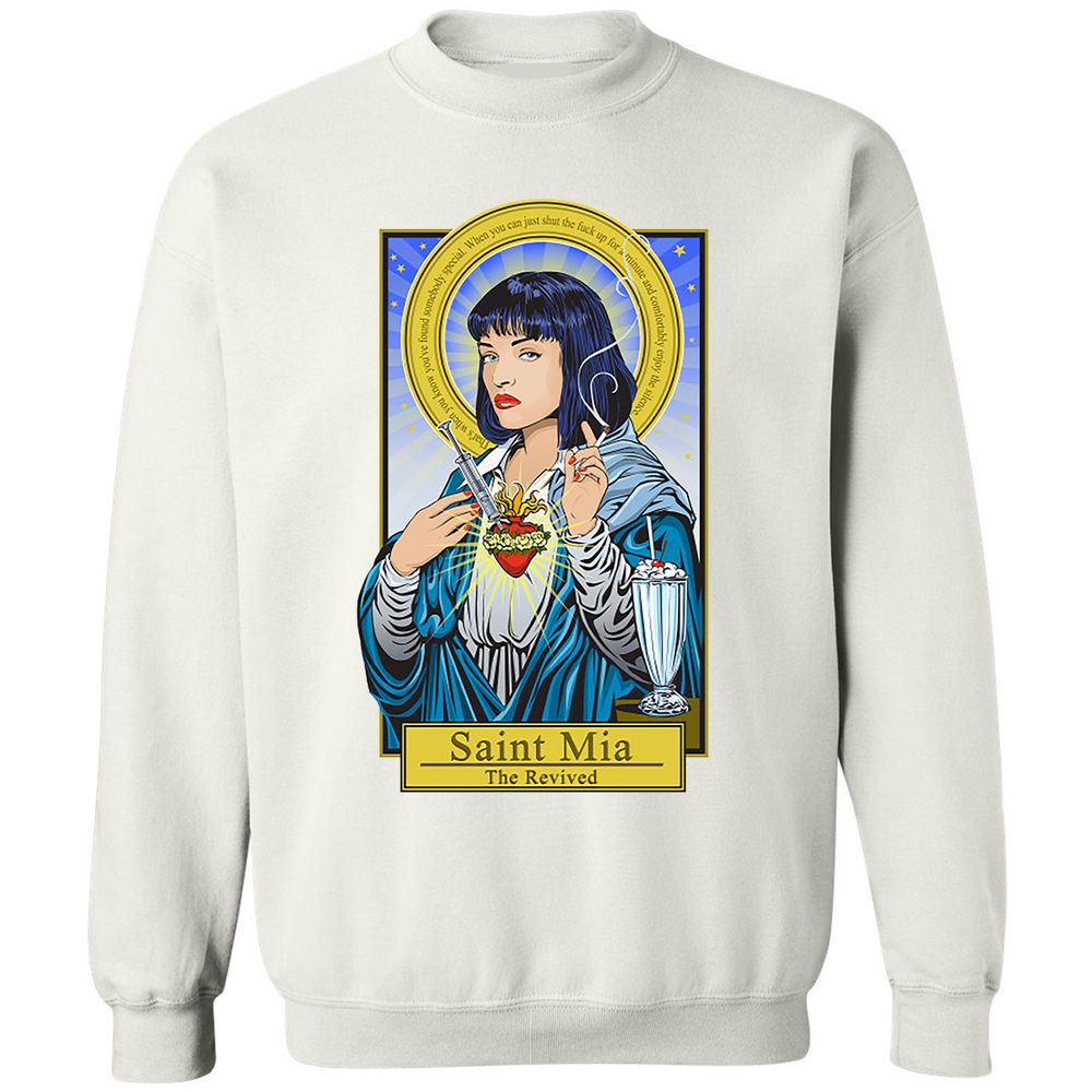 Classic Unisex Sweatshirt - Y8E346ZF - White - 12