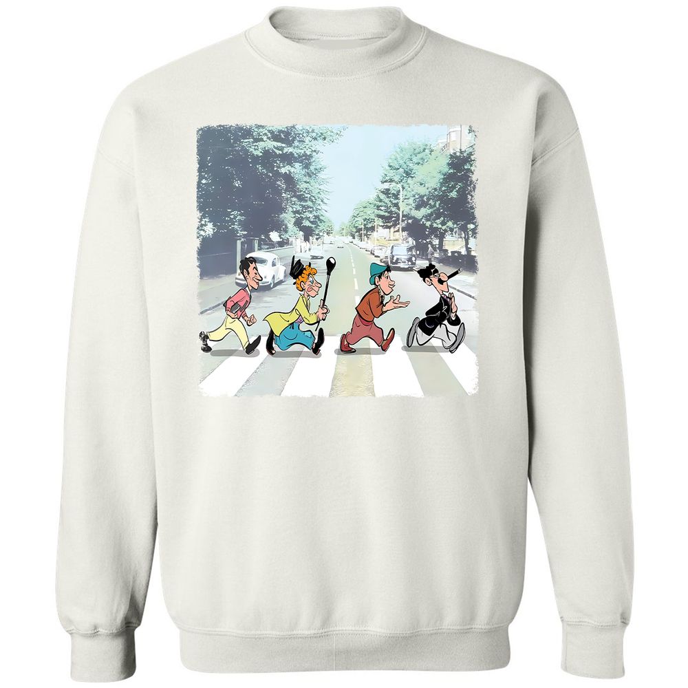 Classic Unisex Sweatshirt - T97VWCQU - White - 12
