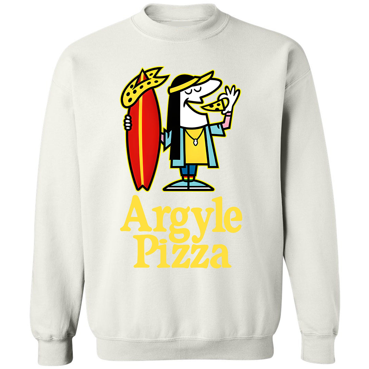 Classic Unisex Sweatshirt - RBJ4NVJA - White - 12