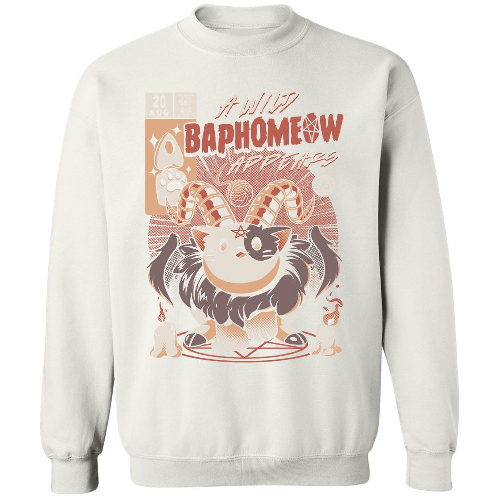 Classic Unisex Sweatshirt - V8FTQMF6 - White - 12