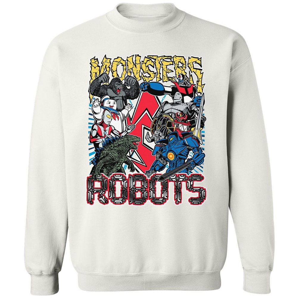 Classic Unisex Sweatshirt - SZ3S5JJQ - White - 12