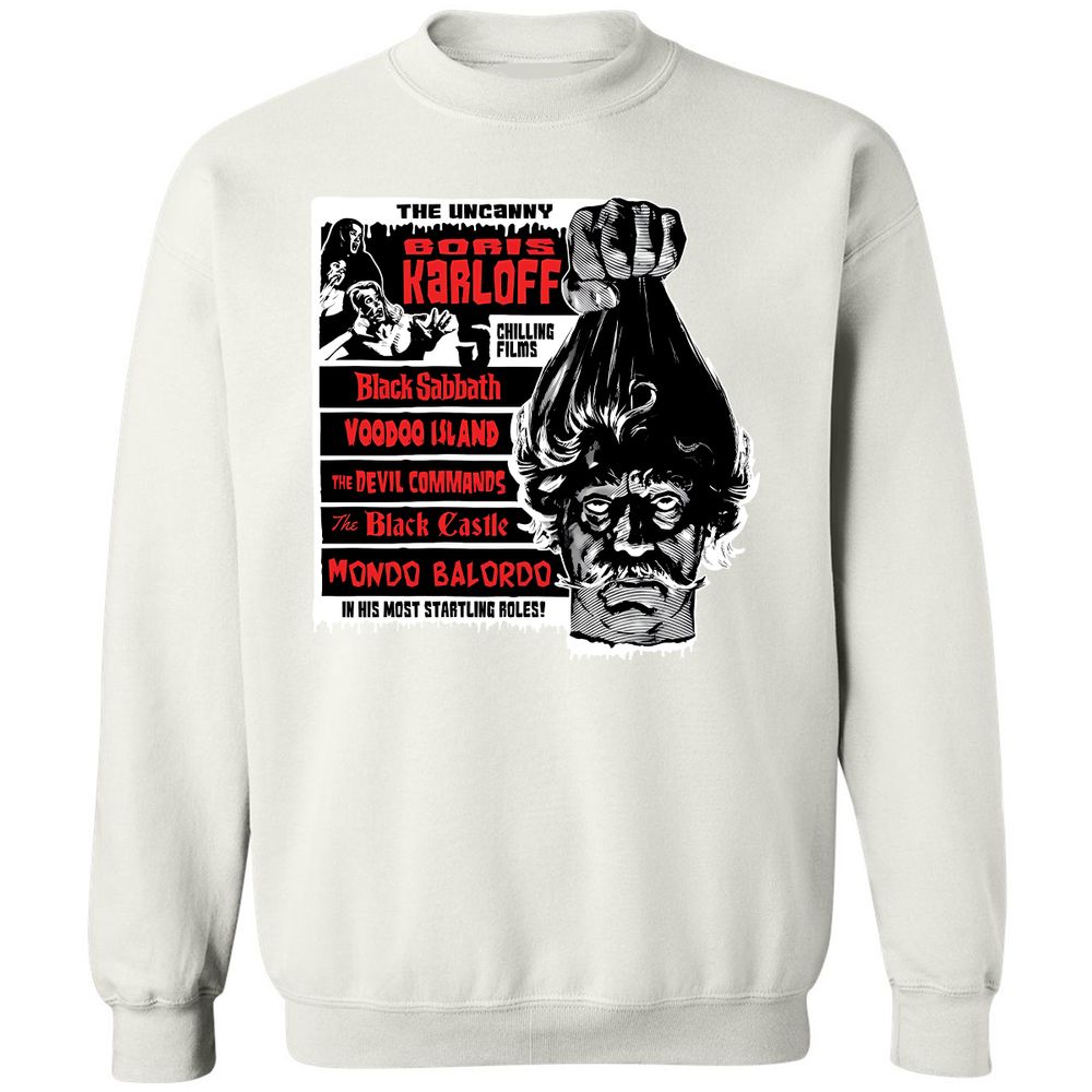 Classic Unisex Sweatshirt - 7DSKSDNU - White - 12