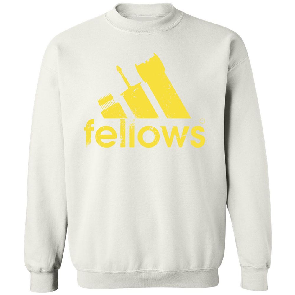 Classic Unisex Sweatshirt - BCSSQPJX - White - 12