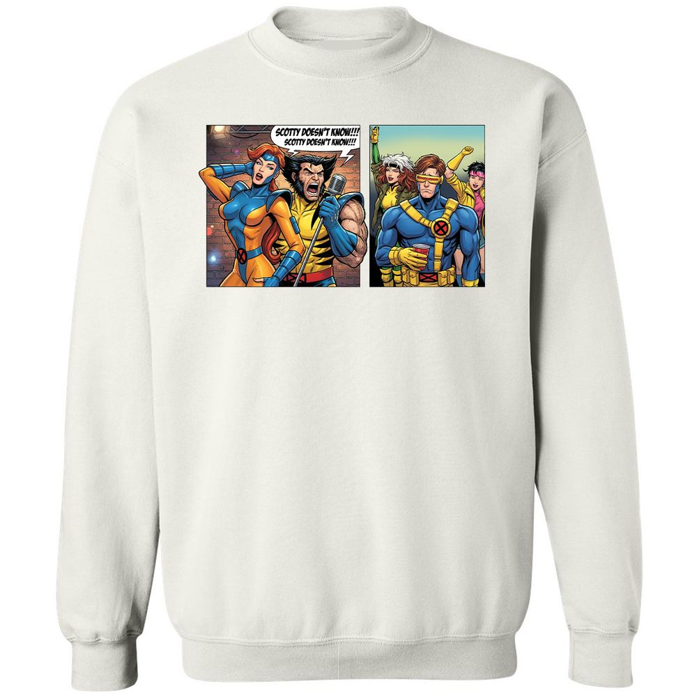 Classic Unisex Sweatshirt - T7GFHYMX - White - 12